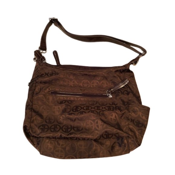 Brown giani bernini shoulder bag - Picture 2 of 8
